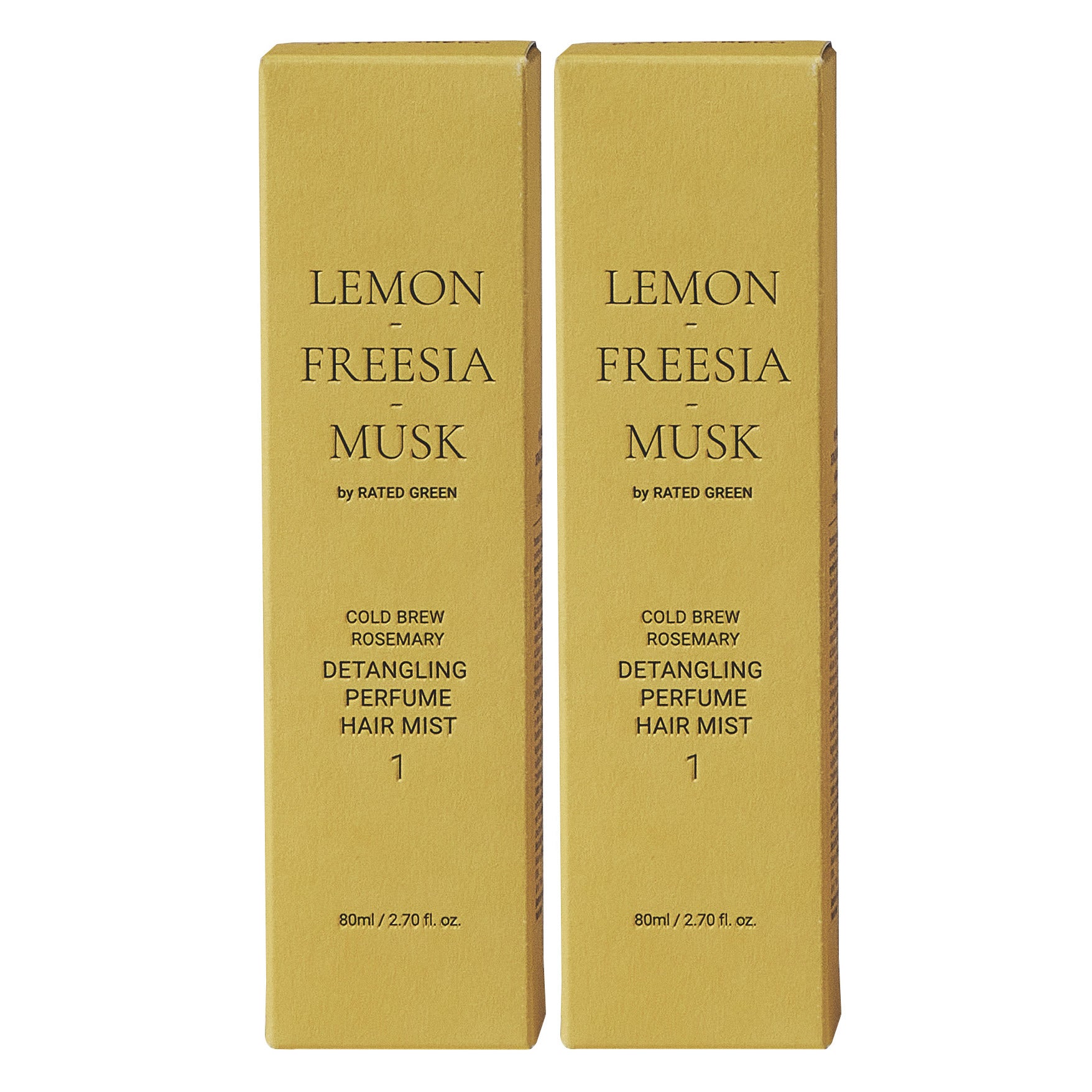 Detangling Perfume Hair Mist, 2.7 Fl Oz, 2-Pack