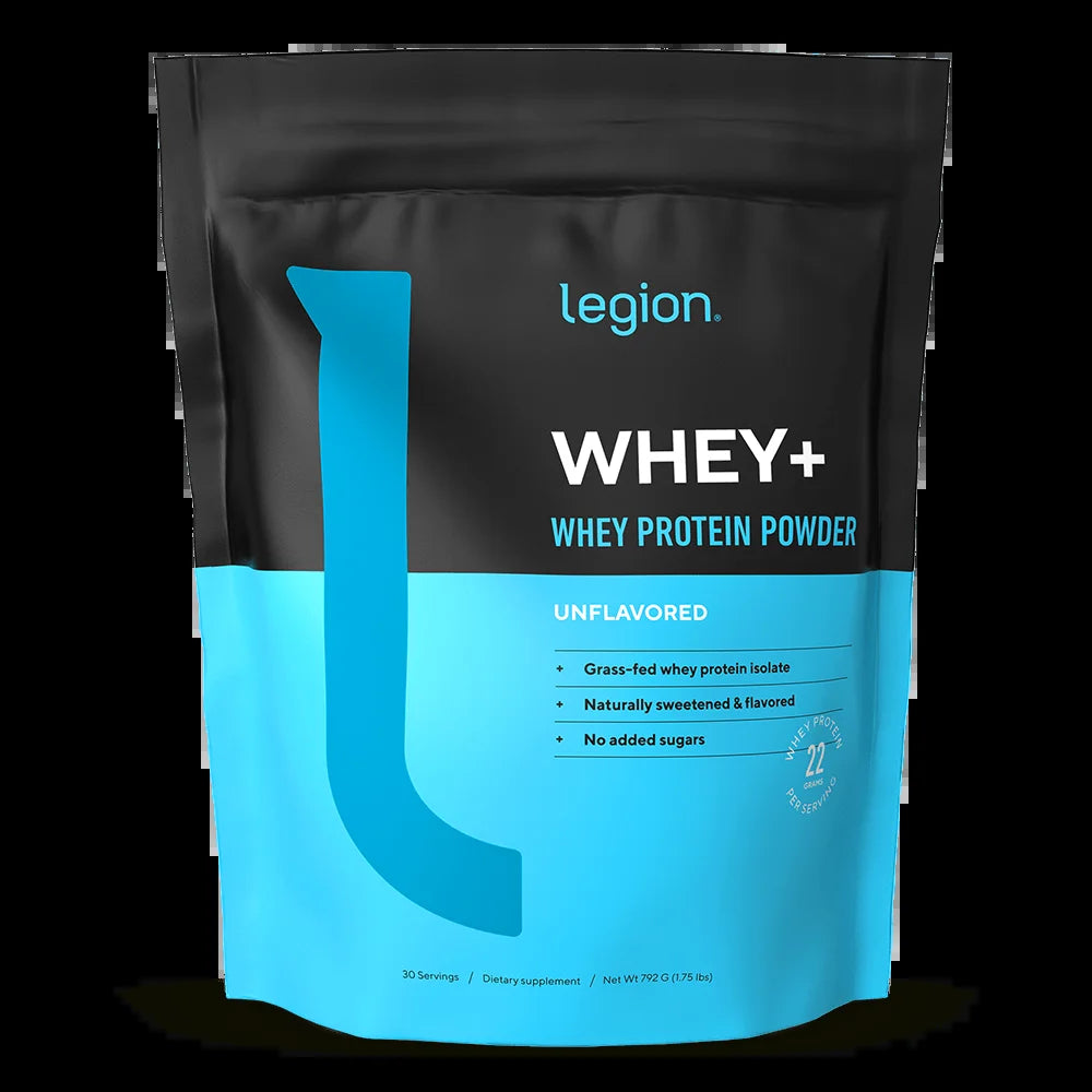 Whey+ Protein Isolate Powder Naturally Sweetened and Flavored
