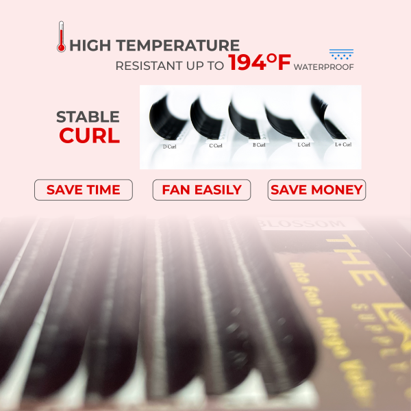 Magic Lash (Easy Fan - Self Fanning Lashes) - C - 9mm