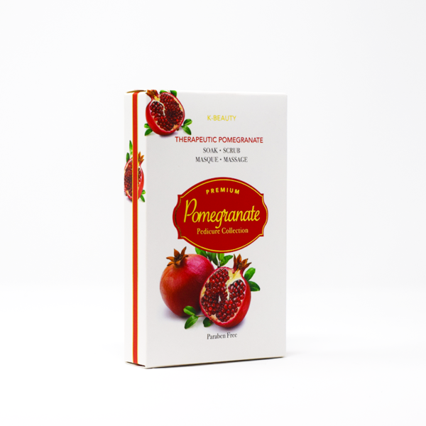 Codi K-Beauty Premium Pedicure Collection Deluxe 4 Steps - Pomegranate - Case of 120