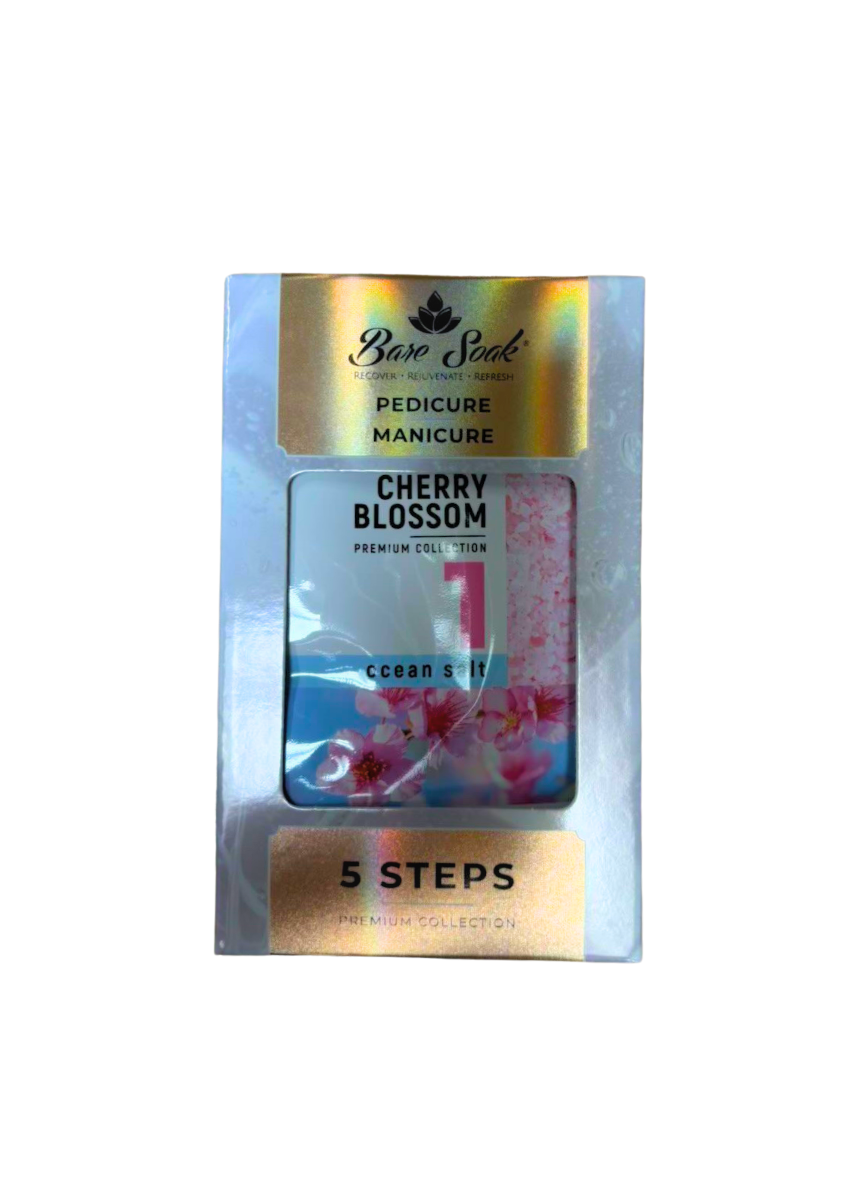 NuRevolution Deluxe 5 Steps Pedicure - Cherry Blossom