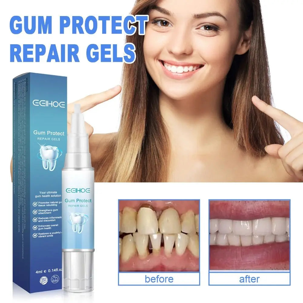 Dental Repair Gum Treatment Gel Reduces Discomfort Reduces Inflammation Gum Shield Therapy Gel Easy to Use Oral Care