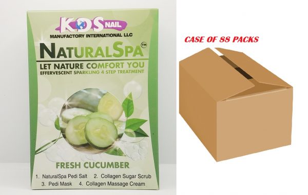 KDS Deluxe Pedicure 4 Step - Cucumber - Kit