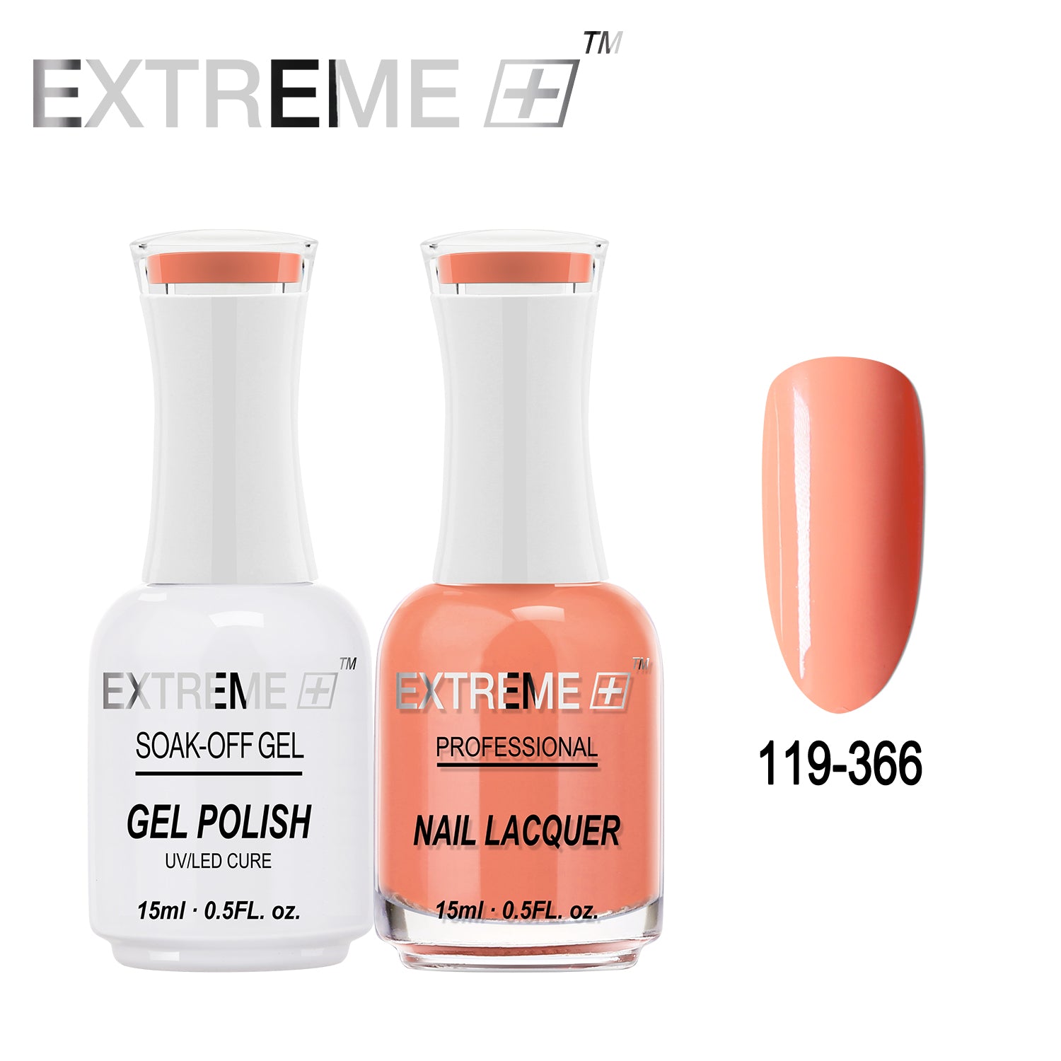EXTREME+ All-in-One Gel Polish and Nail Lacquer Matching Duo #G119