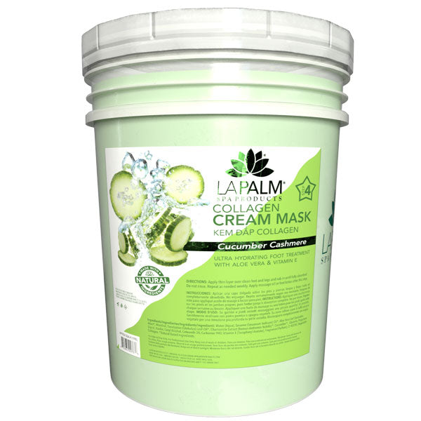 La Palm Collagen Cream Mask Bucket - Cucumber Cashmere