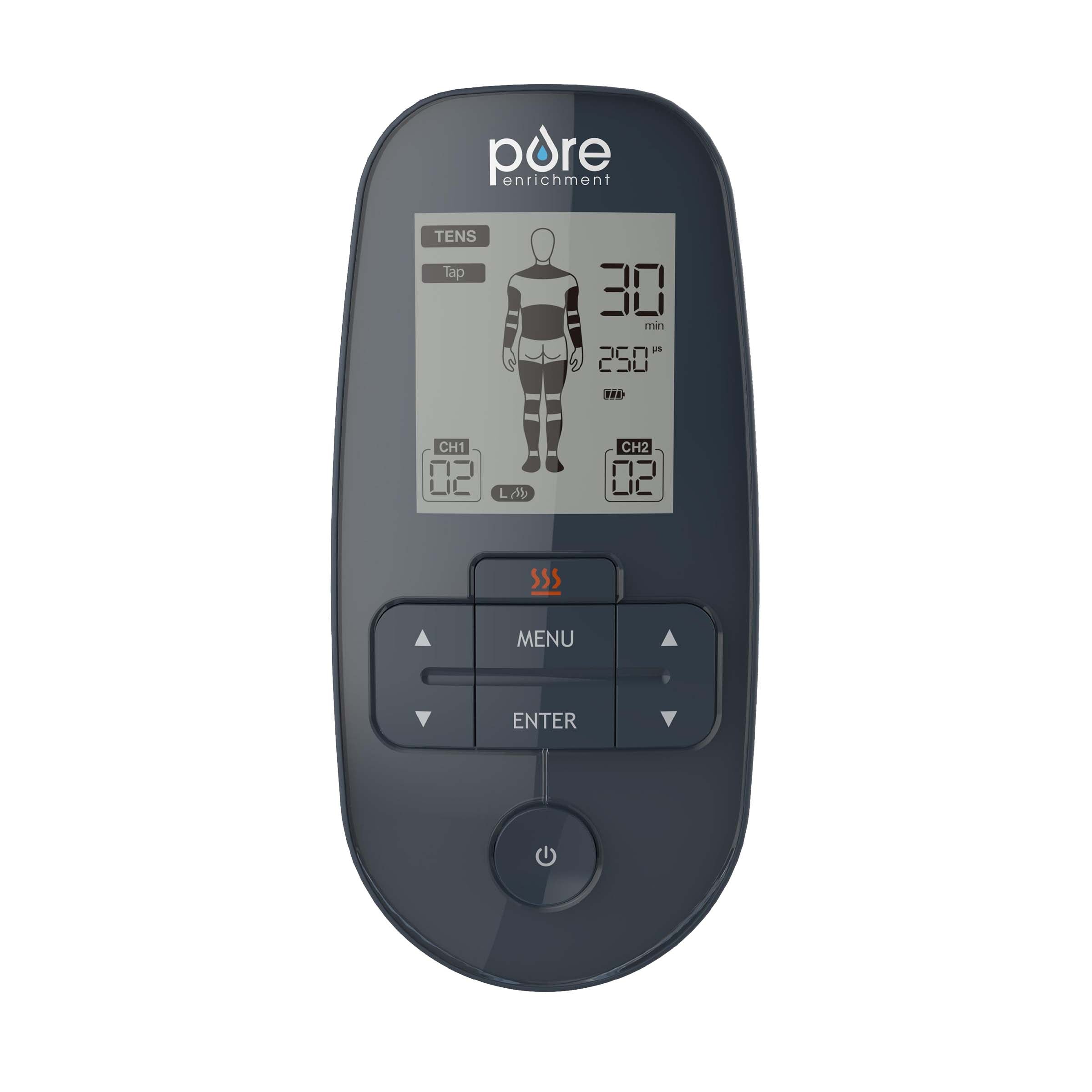 Purepulse Trio TENS, EMS & Heat Muscle Stimulator