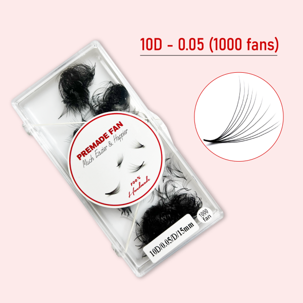 10D 0.05 (1000 fans - Bulk) - D - 12mm