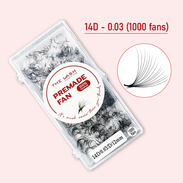 14D 0.03 (1000 fans - Bulk) - D - 18mm