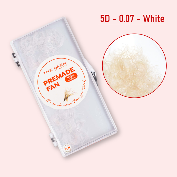5D 0.07 - White Color - CC - 12mm