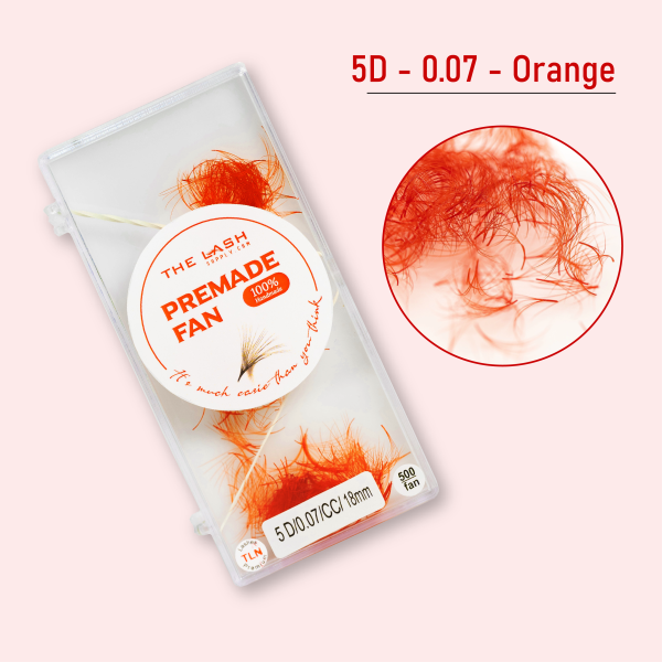 5D 0.07 - Orange Color - CC - 15mm