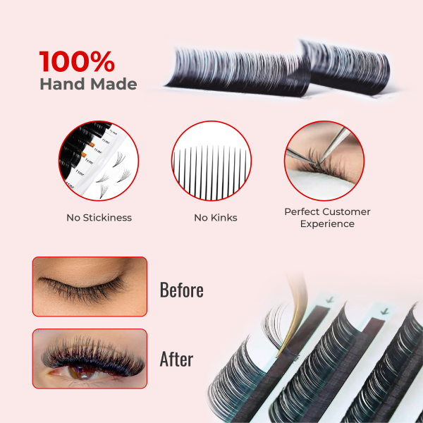 Flat Lash (Ellipse) - C - 18mm