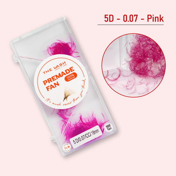 5D 0.07 - Pink Color - CC - 12mm