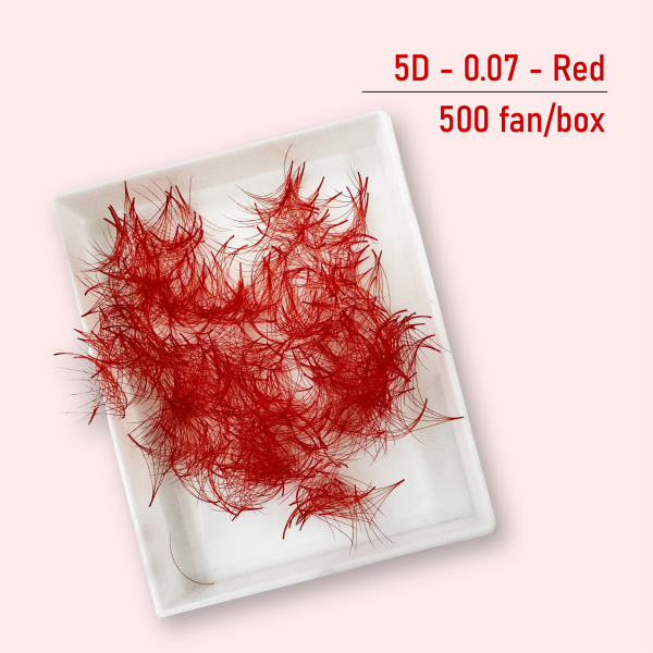 5D 0.07 - Red Color - CC - 13mm