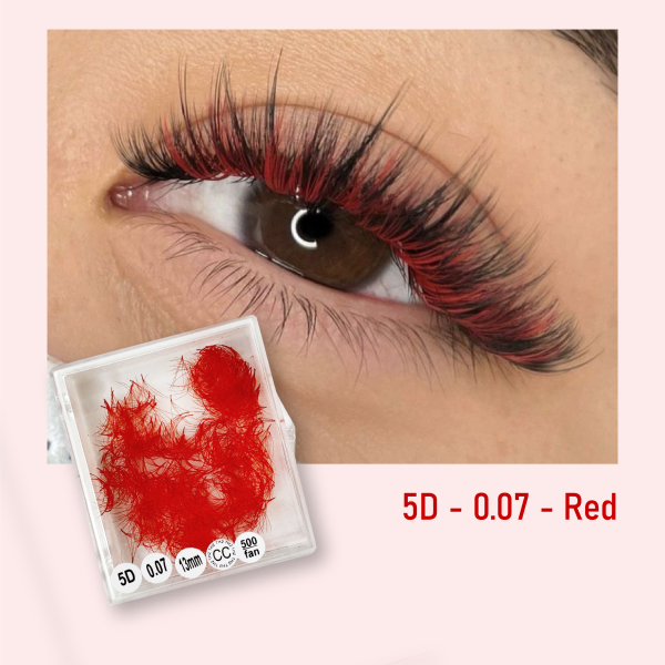 5D 0.07 - Red Color - CC - 13mm