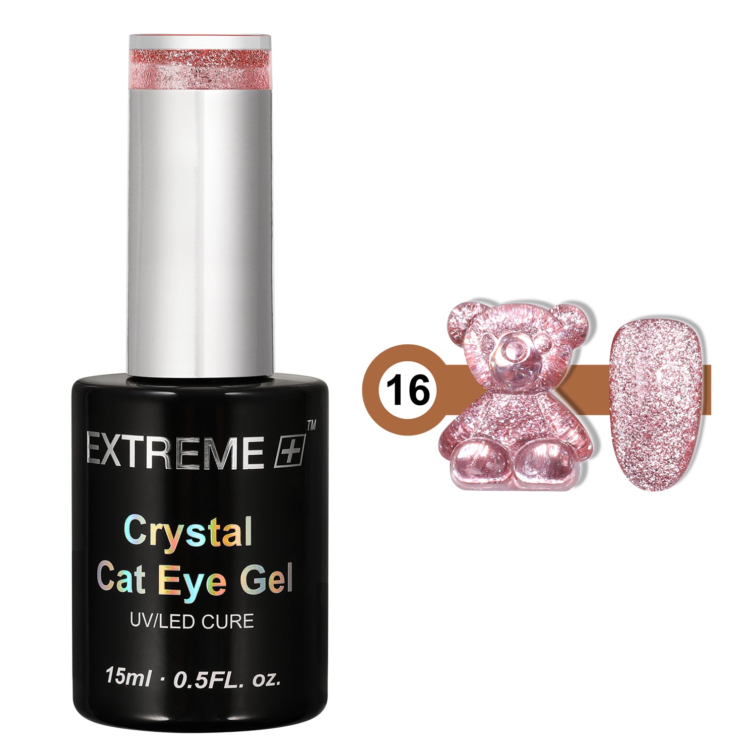 Extreme+ Crystal Cat Eye Gel #16