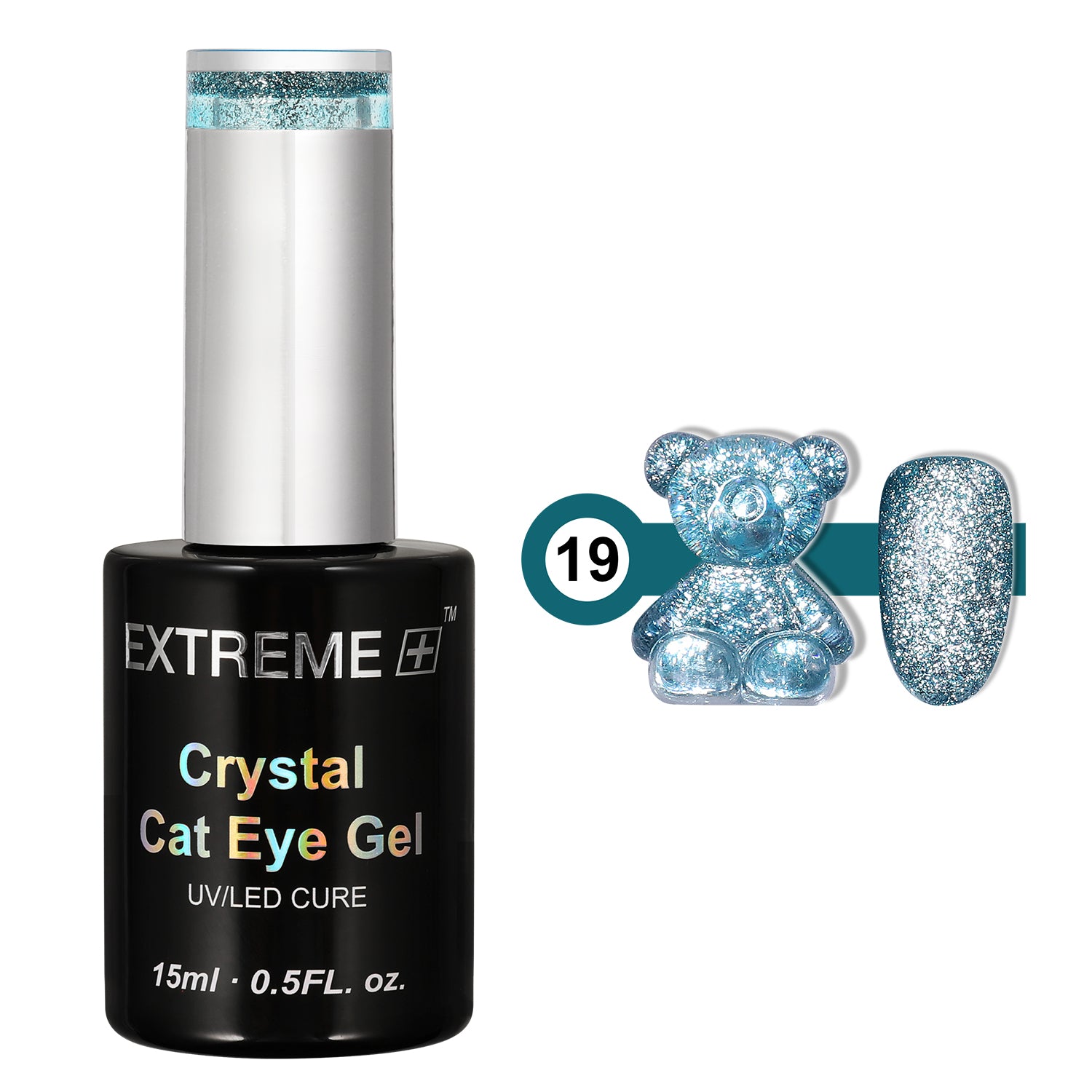 Extreme+ Crystal Cat Eye Gel #19