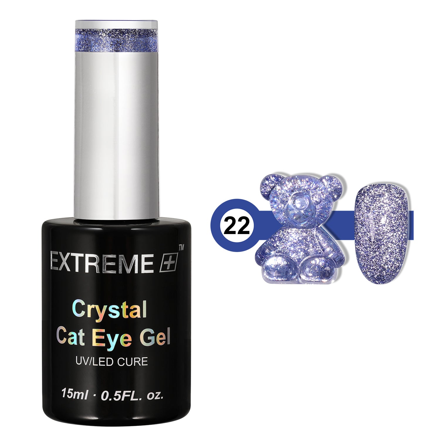 Extreme+ Crystal Cat Eye Gel #22