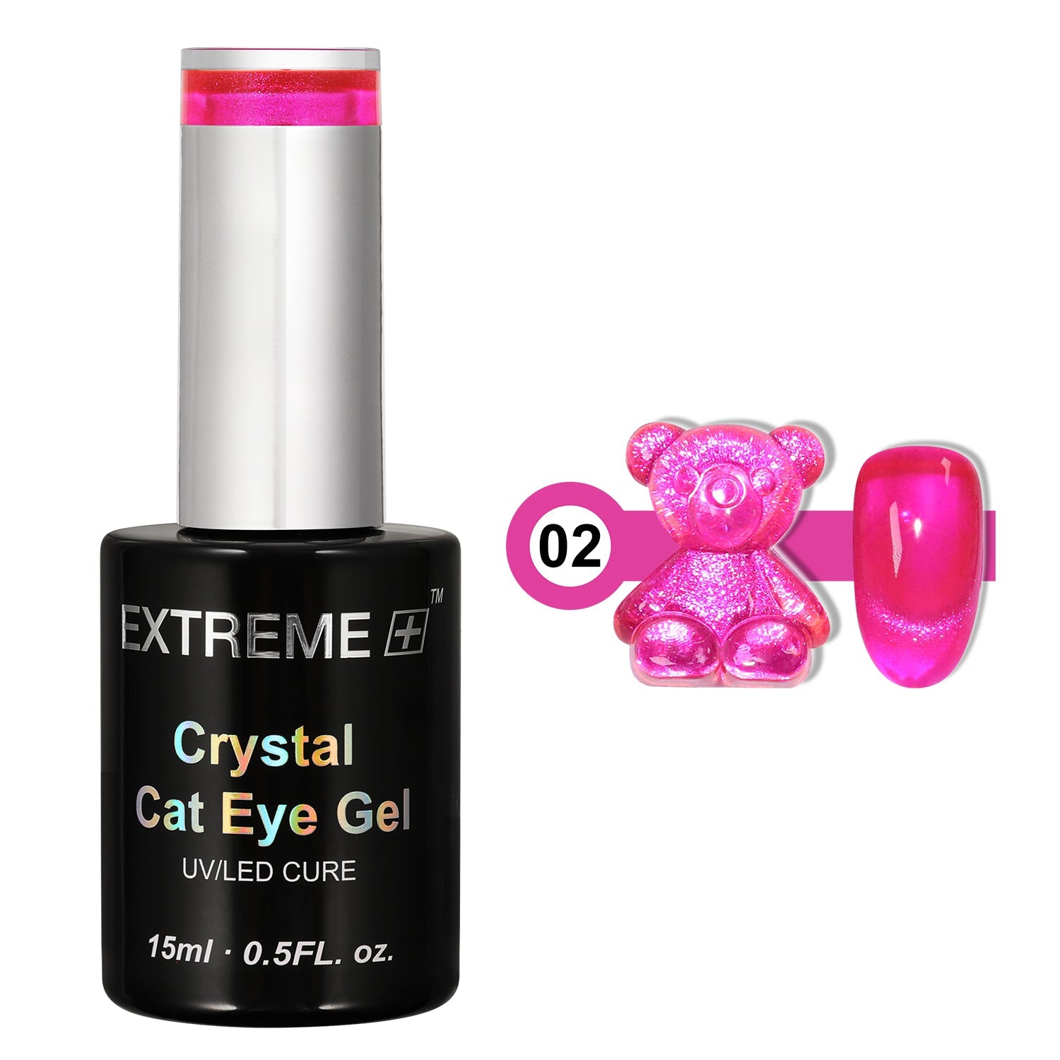 Extreme+ Crystal Cat Eye Gel #8