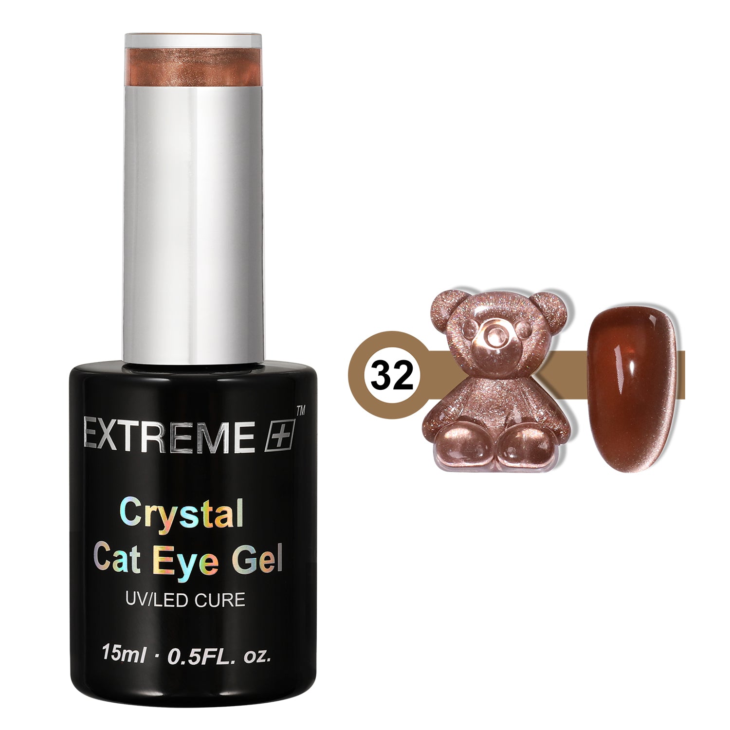 Extreme+ Crystal Cat Eye Gel #32