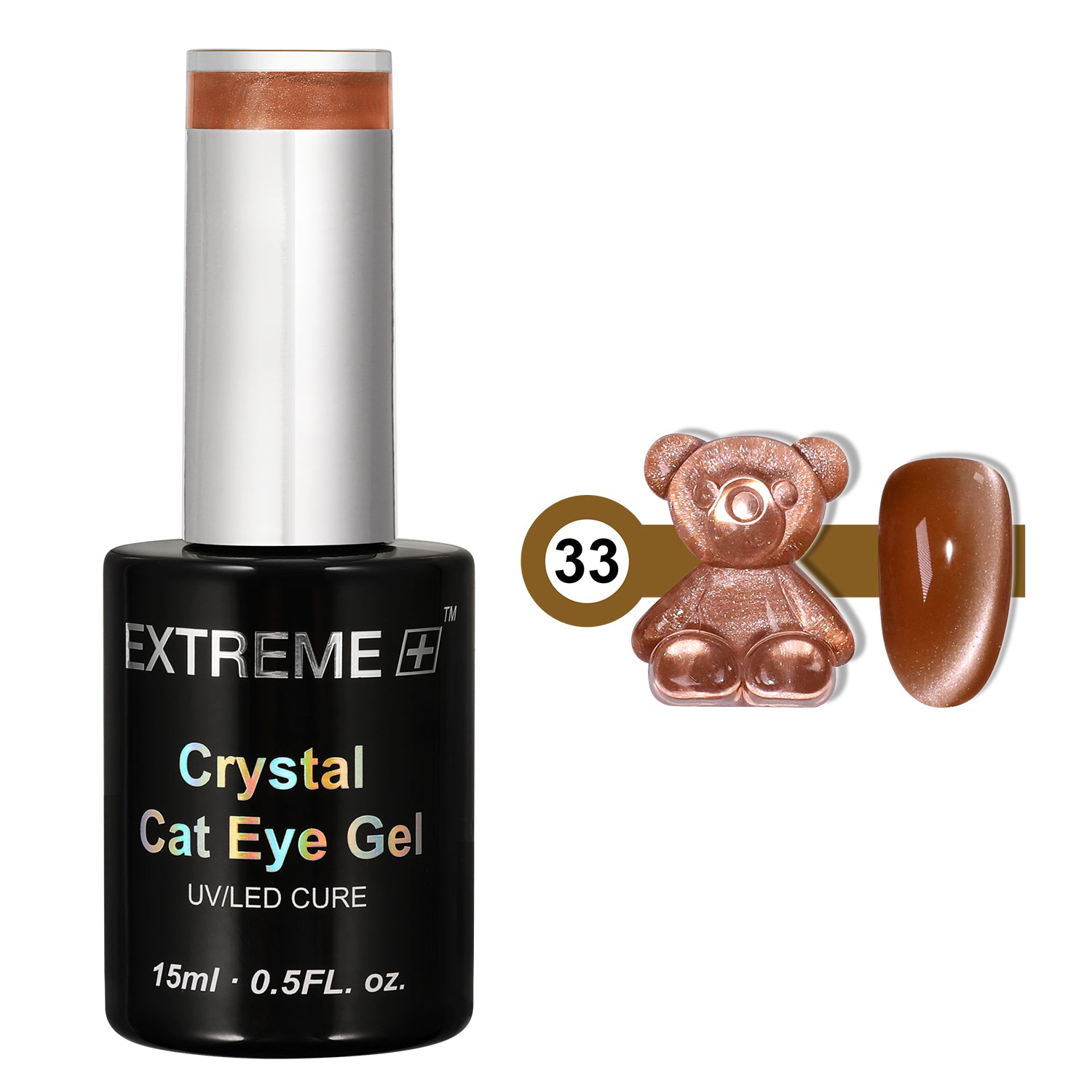 Extreme+ Crystal Cat Eye Gel #33