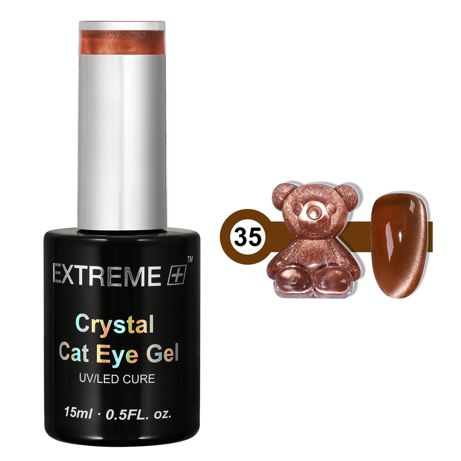 Extreme+ Crystal Cat Eye Gel #35