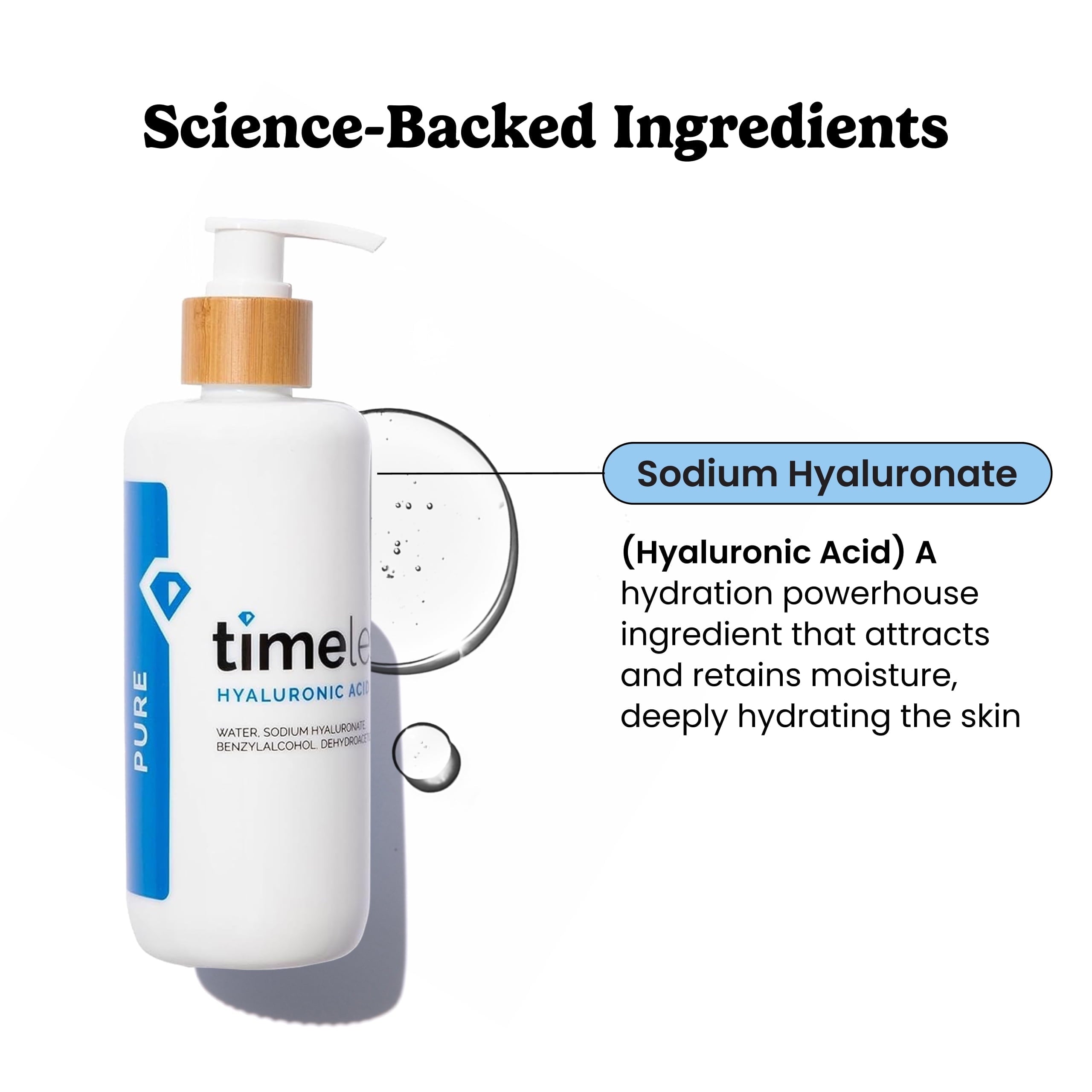 Hyaluronic Acid 100% Pure Serum, 8 Oz