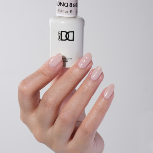 DND - Gel & Lacquer # 860 She’s White? She’s Pink?