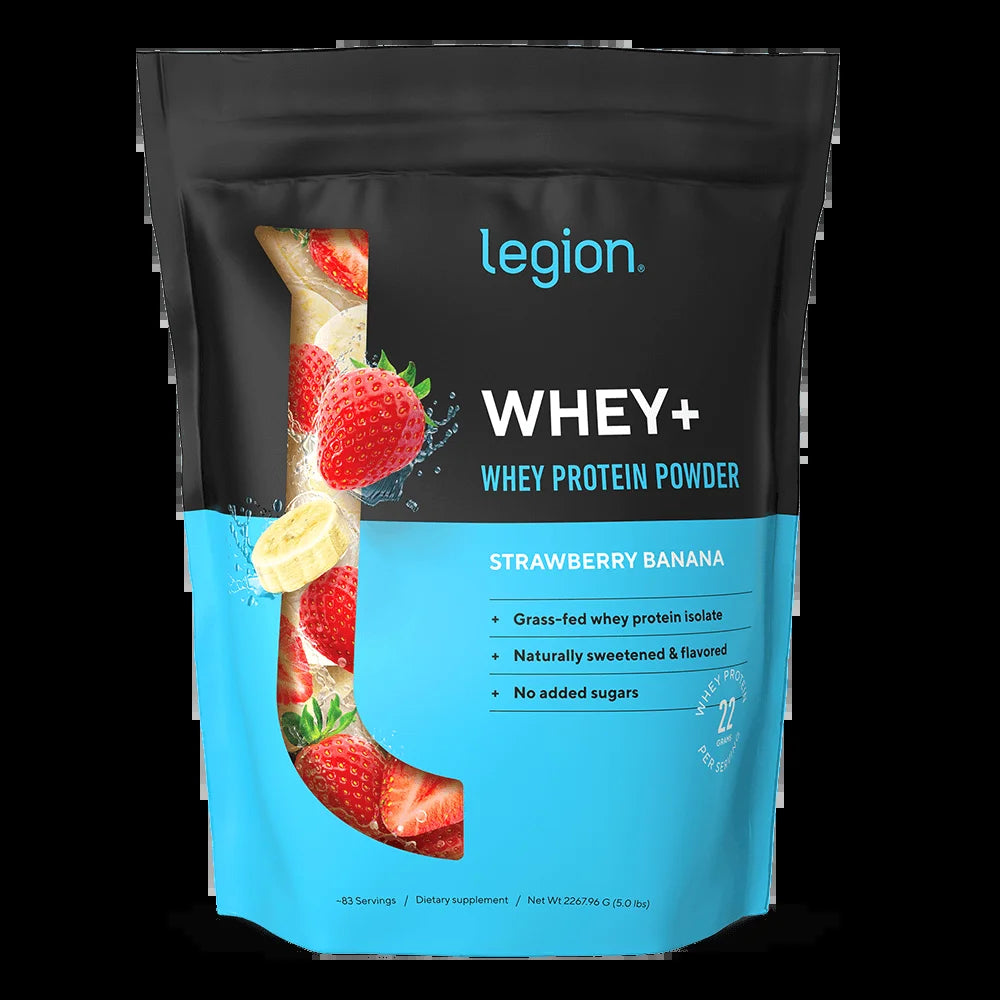 Whey+ Protein Isolate Powder Naturally Sweetened and Flavored