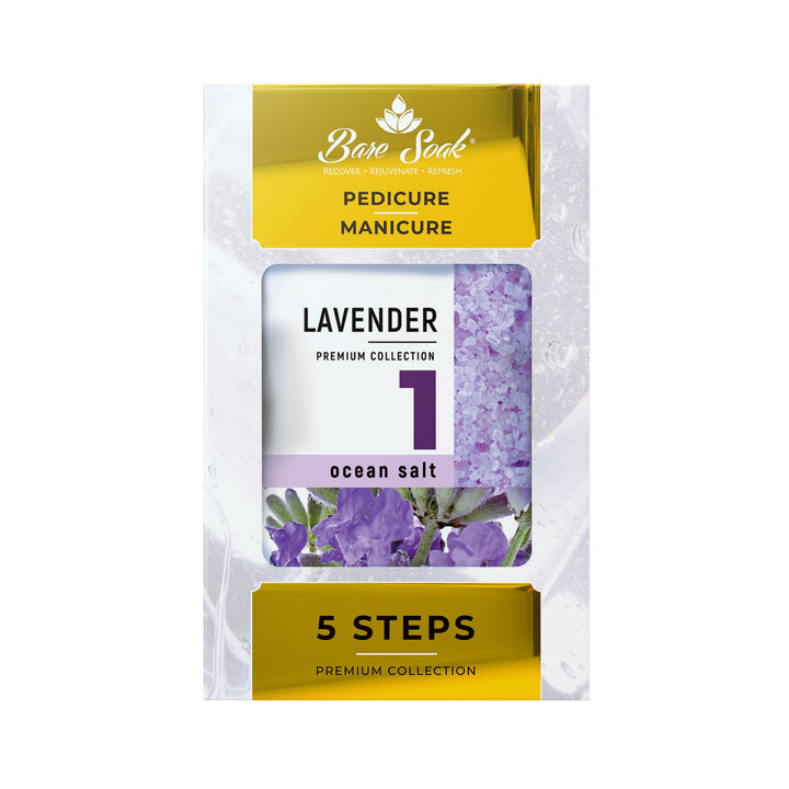 NuRevolution Deluxe 5 Steps Pedicure - Lavender