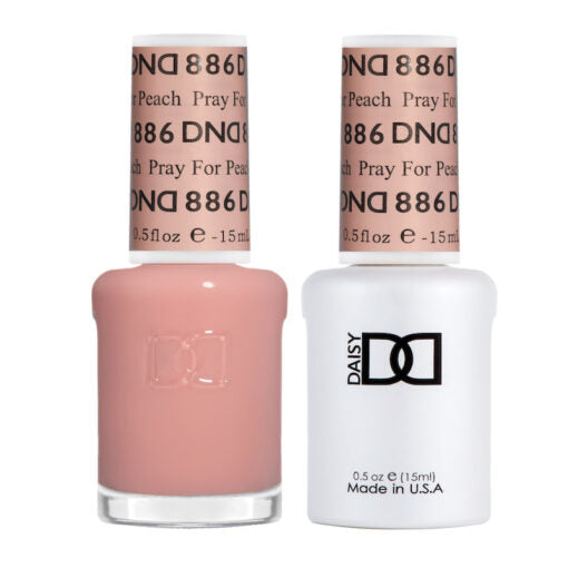 DND - Gel & Lacquer # 886 Pray For Peach