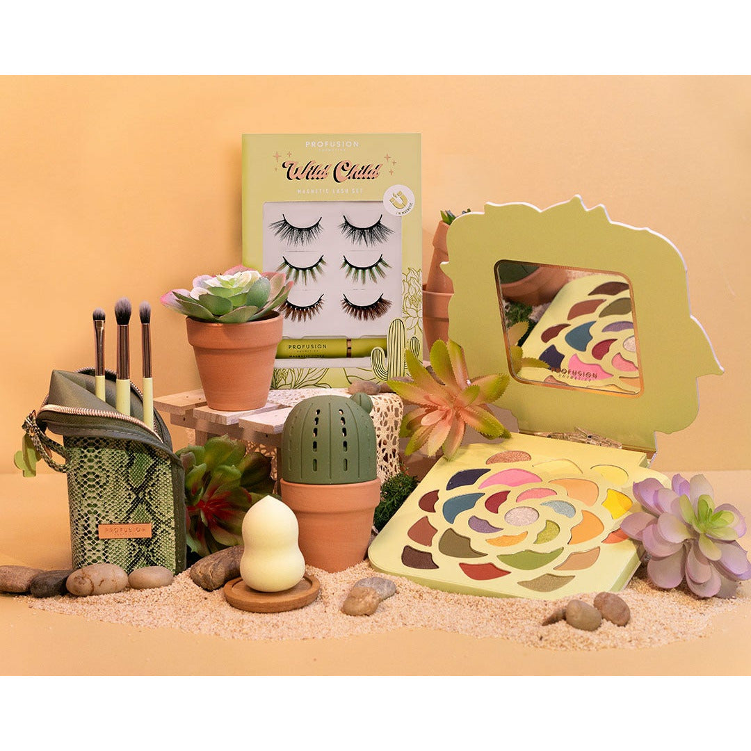 Desert Sage | Blend & Wander Makeup Sponge with Cactus Case