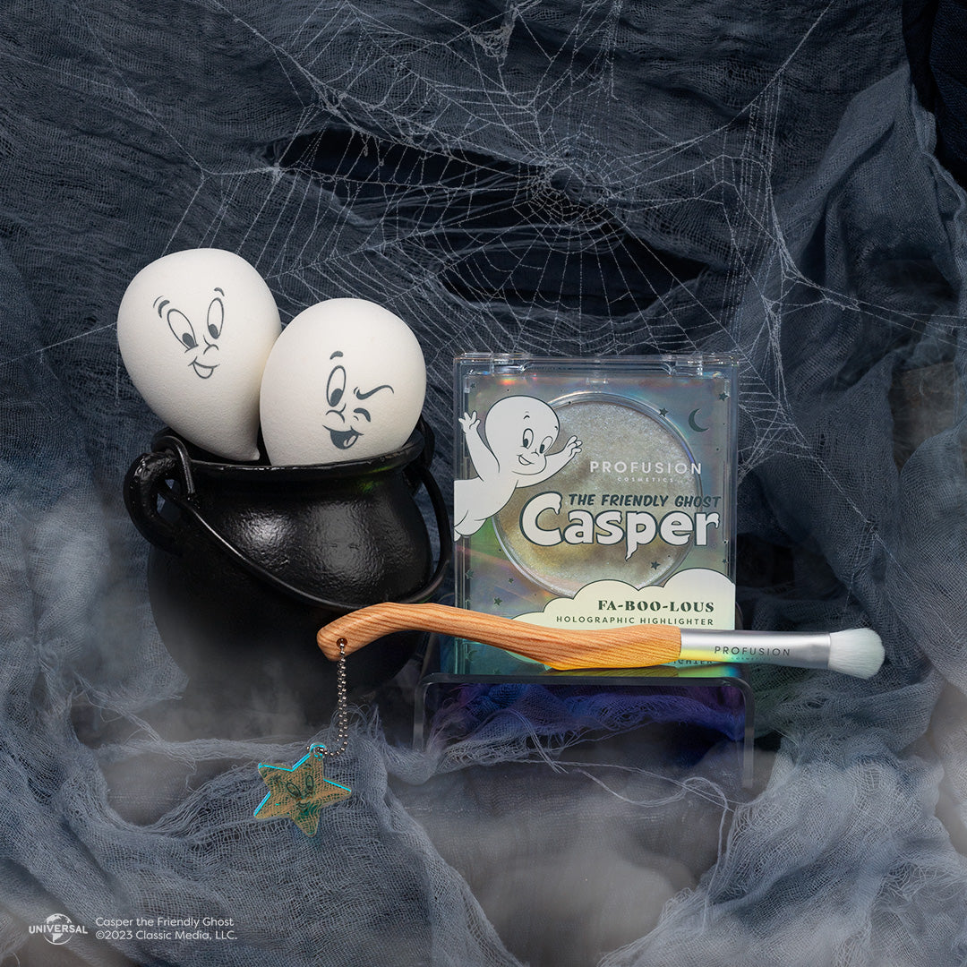 Casper The Friendly Ghost | Blissed out Blend Glow In The Dark 2 PC Blending Sponge Set