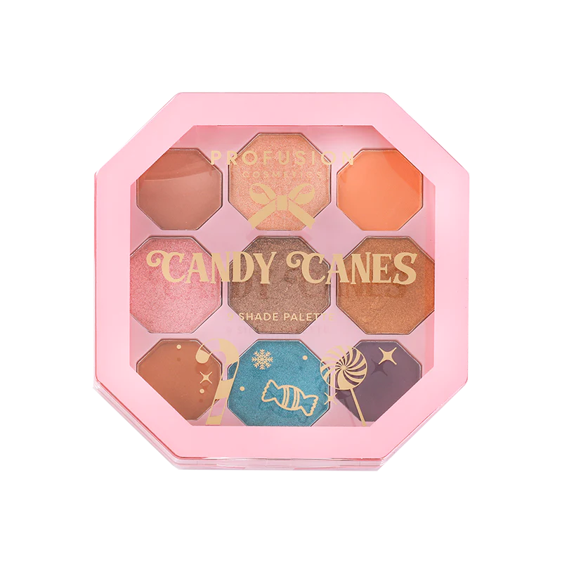 Sweet Holiday | Candy Canes 9-Shade Palette