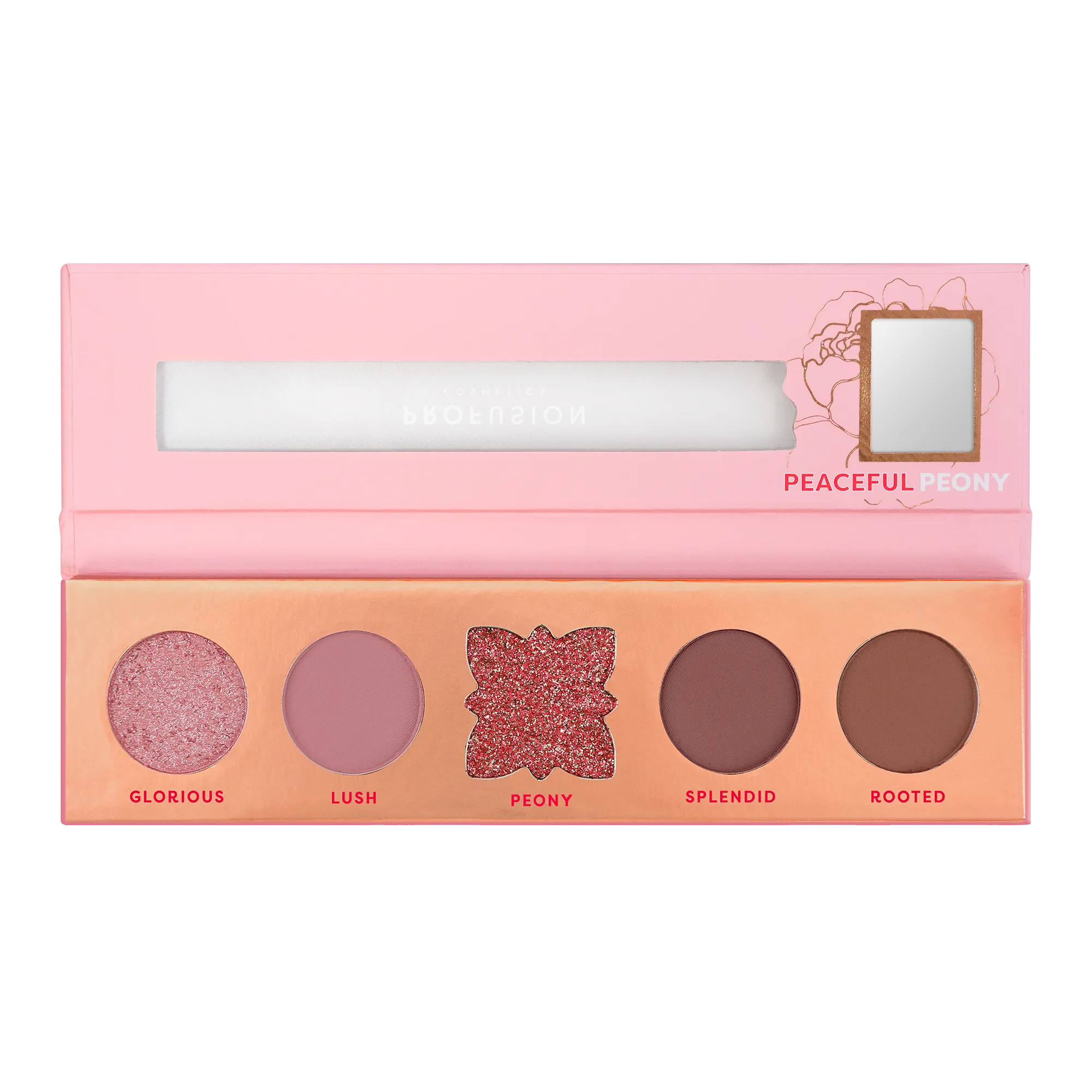 Blooming Hues 5 shade palette