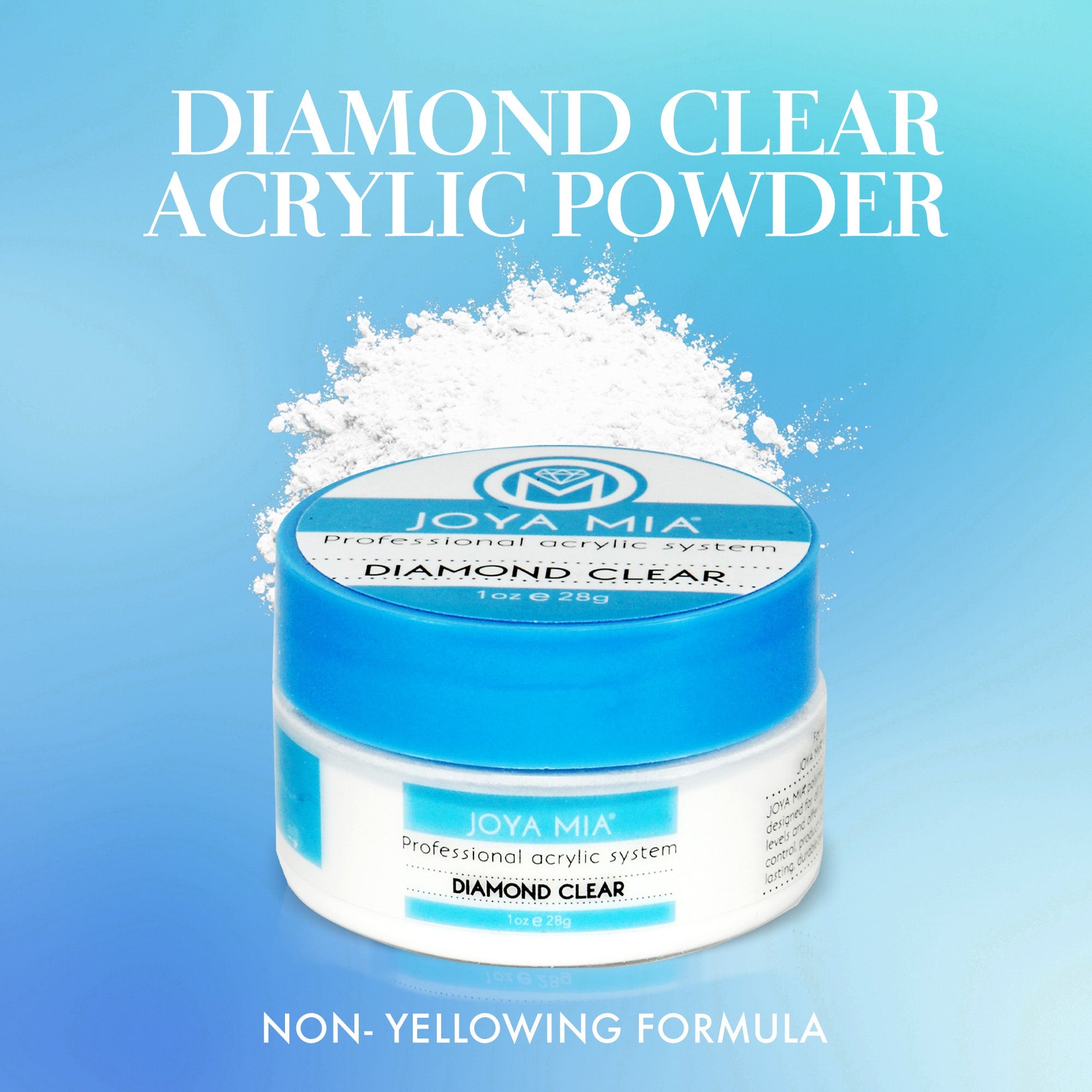 Acrylic Powder - Diamond Clear - 1oz - 32oz