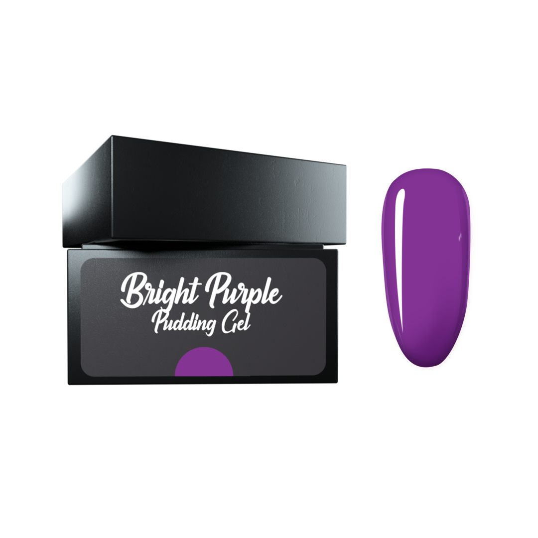 Bright Purple Pudding Gel