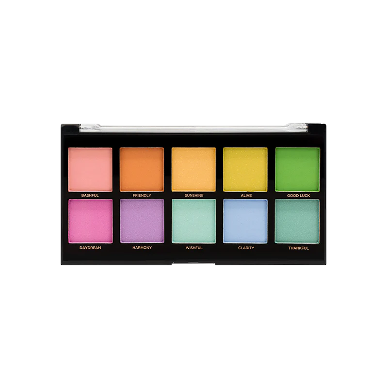 Pastel 10 shade palette