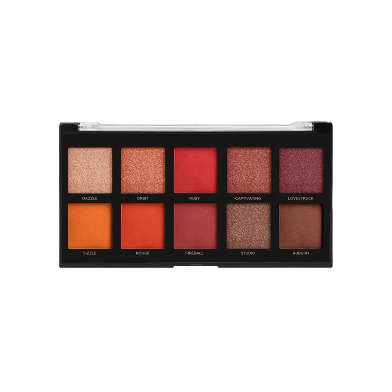 Rubies 10 shade palette