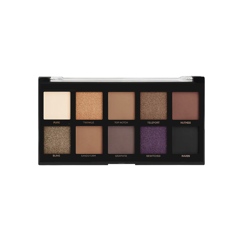 Smoky 10 shade palette