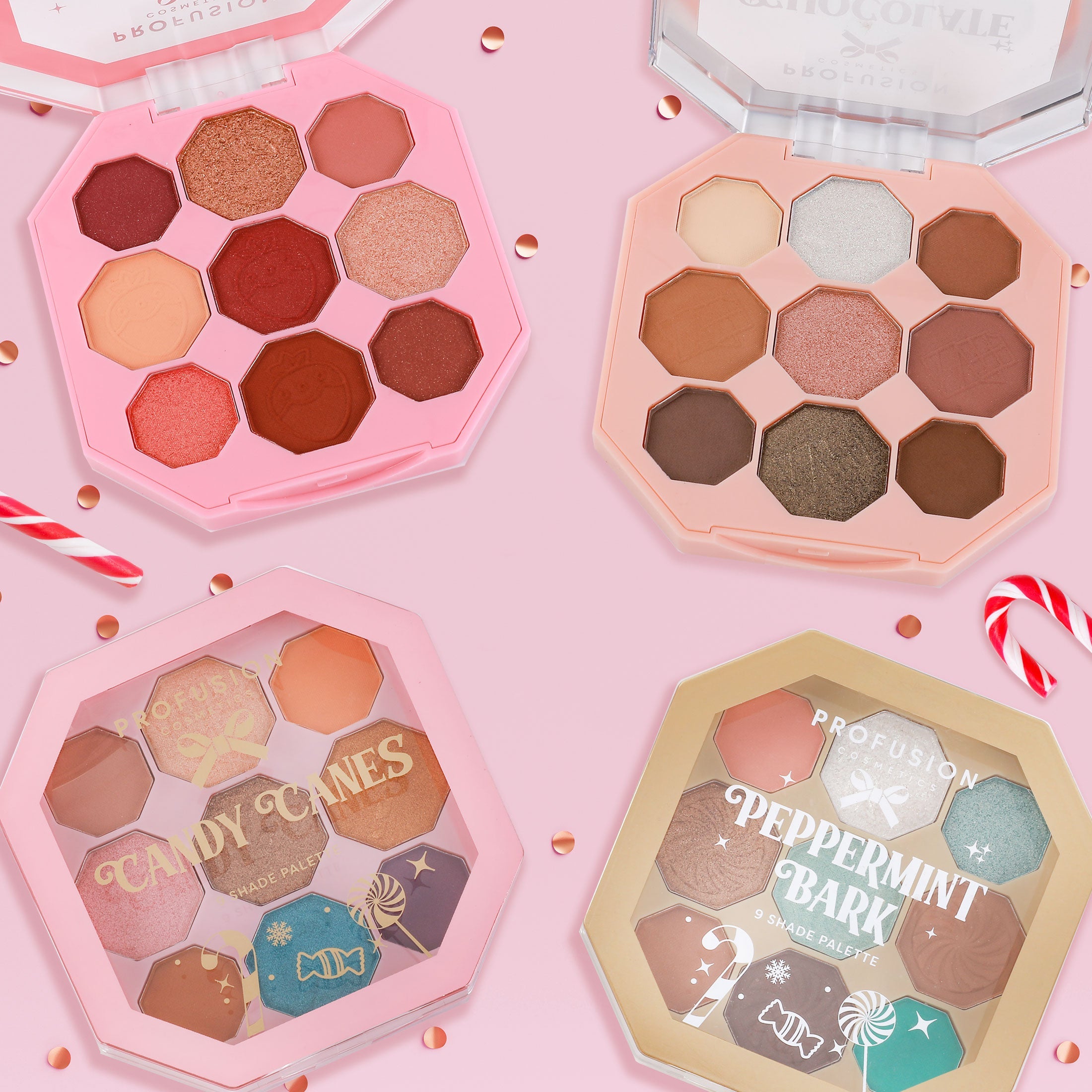 Sweet Holiday | Candy Canes 9-Shade Palette