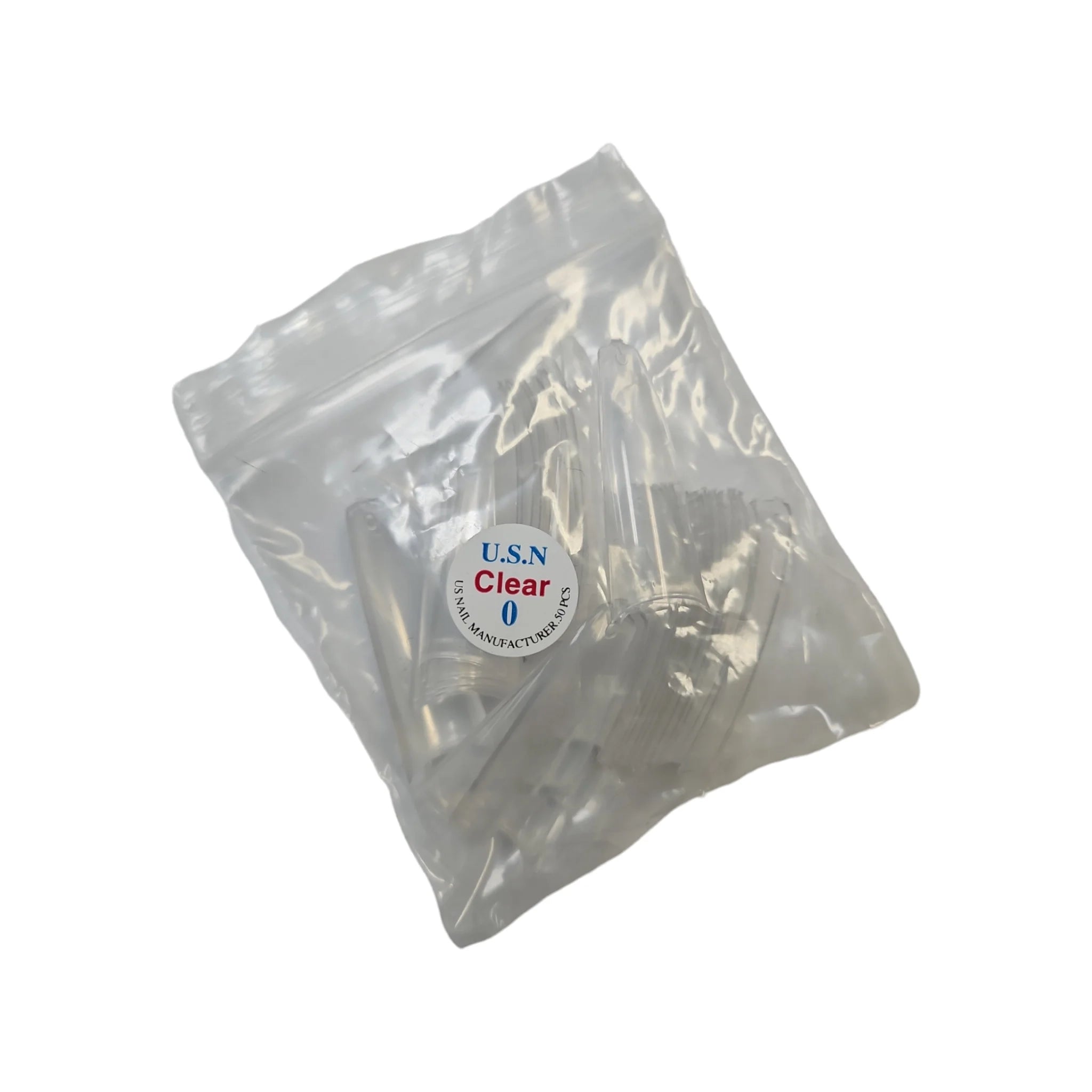 USN Straight Coffin Clear Tip #0