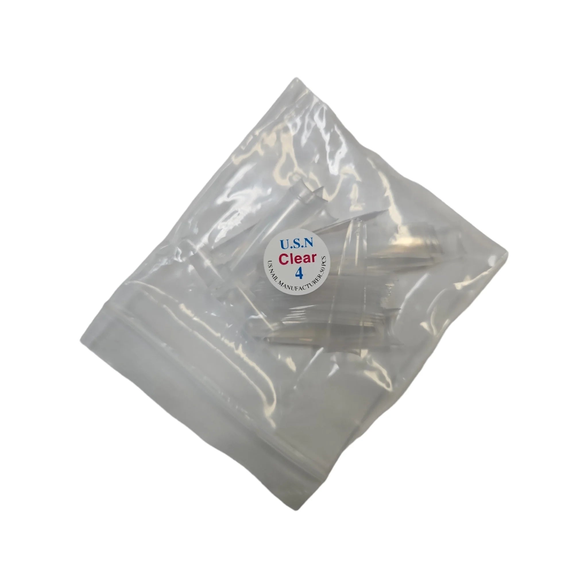 USN Straight Coffin Clear Tip #4