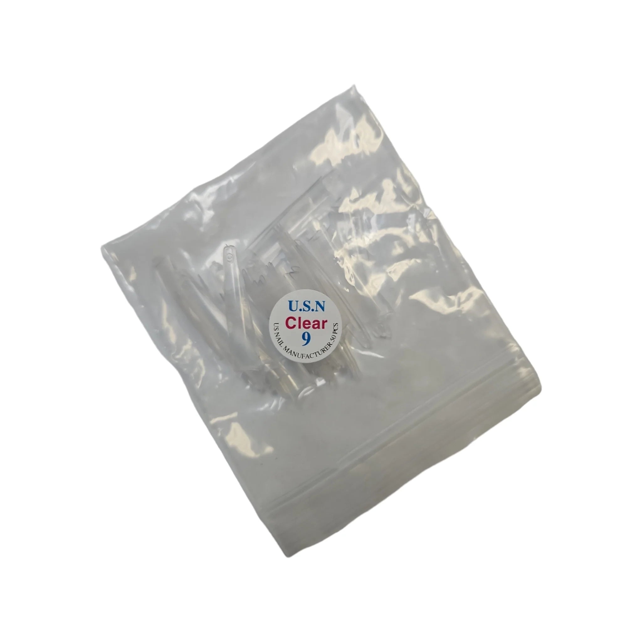 USN Straight Coffin Clear Tip #9