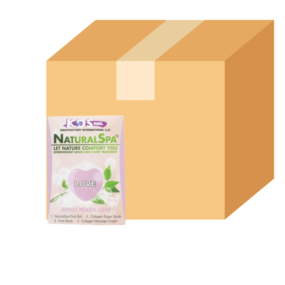 KDS Deluxe Pedicure 4 Step - Peach