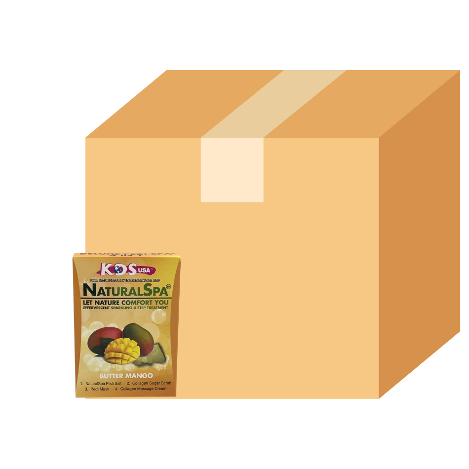 KDS Deluxe Pedicure 4 Step - Mango - Case of 88