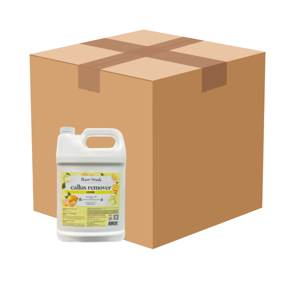 Bare Soak Callus Remover - Lemon - Case of 4
