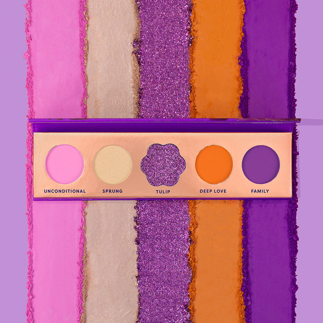 Blooming Hues 5 shade palette