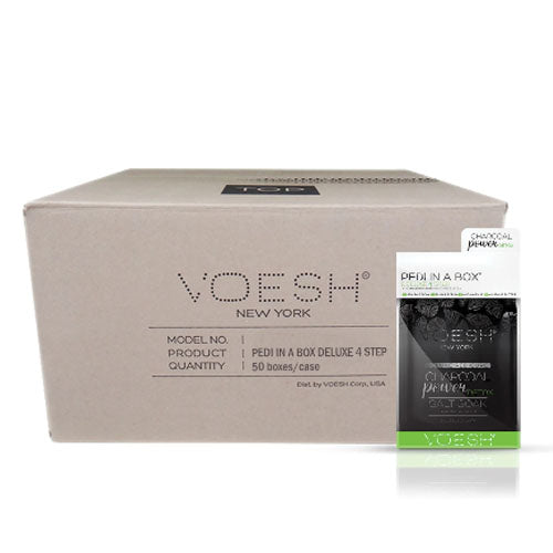 VOESH Deluxe Pedicure 4 Step - Charcoal