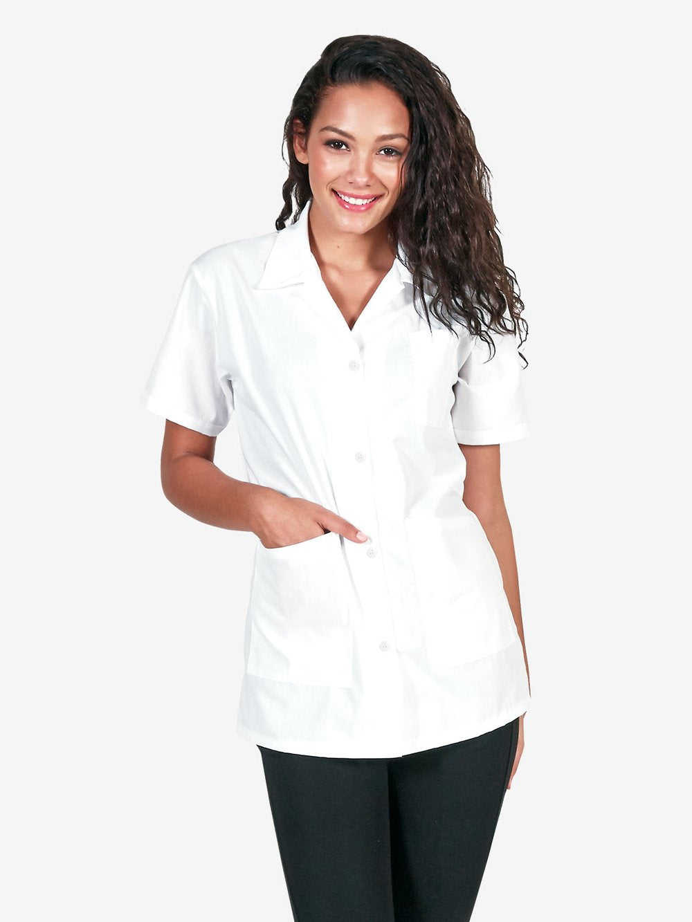 White Nail Technician Uniform - Size XS