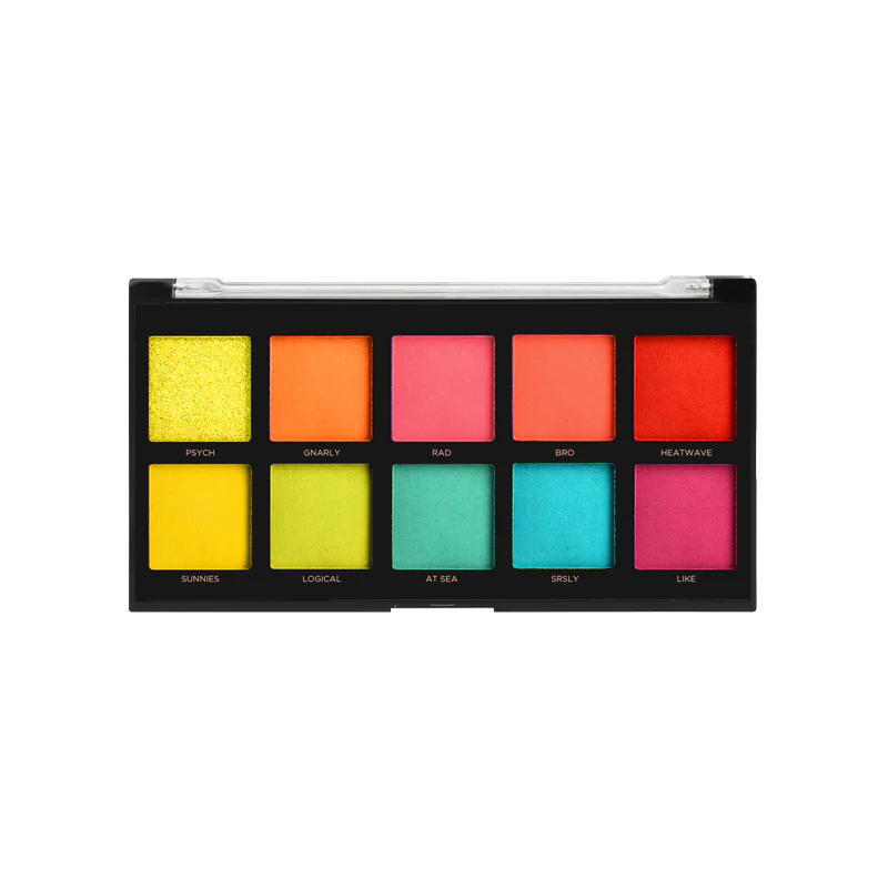 Neon 10 shade palette